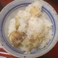 こたつねこくん's cooksnap of when they made 今宵は塩麹使いno栗おこわ♪炊飯器ver.