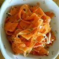 黒猫ぶんぶん's cooksnap of when they made 1本ペロリ☆にんじんのペペロンチーノ☆.