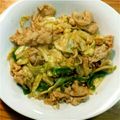 黒猫ぶんぶん's cooksnap of when they made 簡単！減塩！豚肉とキャベツの味噌炒め.
