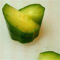 sky_birds's cooksnap of when they made 簡単！弁当やｻﾗﾀﾞにｷｭｳﾘの飾り切り.