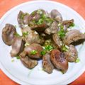 Jock's cooksnap of when they made 砂肝炒め.