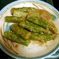 咲希ｍａｍａ's cooksnap of when they made 直ぐできるグリーンアスパラのごま和え.
