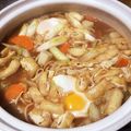 ぴぴぶた's cooksnap of when they made ♥暖まるぅ～具沢山の味噌煮込みうどん♥.