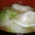 Swanwing's cooksnap of when they made 餃子スープ鍋.