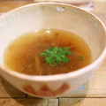 ちゃんねるゆみ's cooksnap of when they made 超簡単☆なめ茸と梅のやさしいスープ☆.