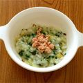 msft5632's cooksnap of when they made 離乳食*中期～『栄養たっぷり鮭入り粥』.