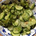 ポメちょん's cooksnap of when they made 簡単☆ごまきゅうり.