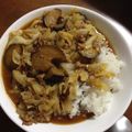 たんくみ's cooksnap of when they made ナスとキャベツで簡単カレー.