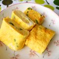 あーもこ's cooksnap of when they made 長ネギ入り玉子焼き☆.