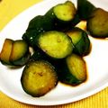 おひげチャン's cooksnap of when they made きゅうりと豚肉のピリ辛ラー油炒め.