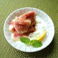 カルン's cooksnap of when they made 簡単☆塩レモンで果物デザート.