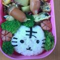 にこちゃん111's cooksnap of when they made 簡単キャラ弁･デコ弁 ねこちゃん♪.