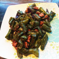 erukoss's cooksnap of when they made ししとうとピーマン味噌炒め！！.