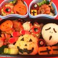 shachisan's cooksnap of when they made 目玉の親父でハロウィン弁当.