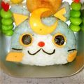 ☆い～な☆'s cooksnap of when they made 妖怪ウォッチ❤︎ブシニャン❤︎キャラ弁.