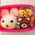 みーつん's cooksnap of when they made キャラ弁♡リラックマ.