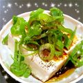 はにーくろーばー's cooksnap of when they made 冷や奴.