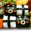 ＊さやﾙﾝﾙﾝ＊'s cooksnap of when they made 簡単♪可愛い♪キャラ弁当☆くまモン大集合.