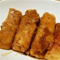 nosuya's cooksnap of when they made 豆腐に巻き巻き、豚バラで絶品メニュー.