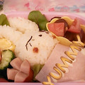 noanoae's cooksnap of when they made 簡単☆キャラ弁うさぎのお昼寝.