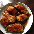 さちマ's cooksnap of when they made ♪肉詰めピーマンの照焼♪.