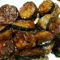 nonkomomo's cooksnap of when they made ナスのひき肉はさみ焼き♫.