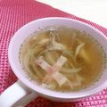 赤い電話's cooksnap of when they made ノンオイルでヘルシー☆きのこのスープ.