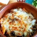bichoku's cooksnap of when they made 超簡単★ピザ風ソースの茄子のグラタン.