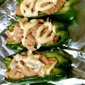 ＊msmama＊'s cooksnap of when they made のせるだけ～♪ピーマンのツナマヨ焼き.