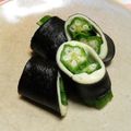 シャンプーハット's cooksnap of when they made お弁当に♪オクラのチーズ海苔巻き.