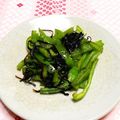シャンプーハット's cooksnap of when they made ピーマンと塩昆布の炒め物.