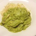 kyoken0424's cooksnap of when they made サーモン•アボカド•ブルーチーズパスタ.