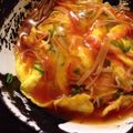大井町子's cooksnap of when they made あんたっぷり天津飯♪.