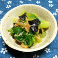 シャンプーハット's cooksnap of when they made 混ぜるだけ☆小松菜となめたけの和え物.