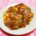 シャンプーハット's cooksnap of when they made 残りカレーではんぺんピザ.