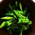 ゆっきい９'s cooksnap of when they made オクラとアスパラの海苔の佃煮和え.