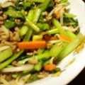 サトモユリア's cooksnap of when they made 焼肉のたれで作る 小松菜ともやし炒め.