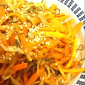 zyagagori's cooksnap of when they made 切干し大根ときざみ昆布炒め.