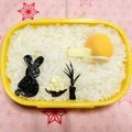 シャンプーハット's cooksnap of when they made お月見うさぎ【キャラ弁】.