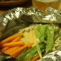 ほわいとべりー's cooksnap of when they made 簡単♪鮭の味噌マヨホイル焼き.