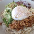 ザネッティー's cooksnap of when they made 納豆マヨで、温玉冷やしサラダそば！.