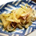 kurukurumin's cooksnap of when they made セロリ☆ハム☆しらすのクレソル炒め.
