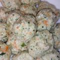 一角兎's cooksnap of when they made いろいろ使える揚げないヘルシー鶏肉団子.