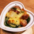 ka0ruhime's cooksnap of when they made 簡単すぎ！ポテトとほうれん草のグラタン.