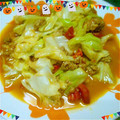 ♥あらたママ♥'s cooksnap of when they made ●簡単☆キャベツと挽肉のトマトソース煮●.