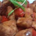 HuéHuém's cooksnap of when they made せせりのピリ辛炒り煮.