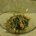 光美ママ's cooksnap of when they made ➏小松菜とお揚げさんの胡麻ネーズ和え➏.