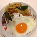 きたろうさん's cooksnap of when they made 目玉焼きと野菜たっぷり塩焼きそば.