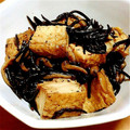 みなとのようこ's cooksnap of when they made 金ごま香る　厚揚げとひじきの煮物.
