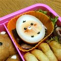 ぽめchan's cooksnap of when they made ひよこちゃんお弁当♪味玉☆キャラ弁.